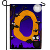 America Forever Crazy Bat Party Monogram Garden Flag