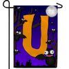 America Forever Crazy Bat Party Monogram Garden Flag