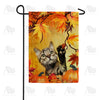 America Forever Curious Fall Kitten Garden Flag