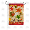 America Forever Fall Leaves Welcome Autumn Garden Flag