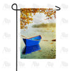 America Forever Fall Morning At Lake Garden Flag
