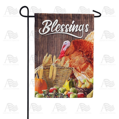 America Forever Abundant Blessings Garden Flag