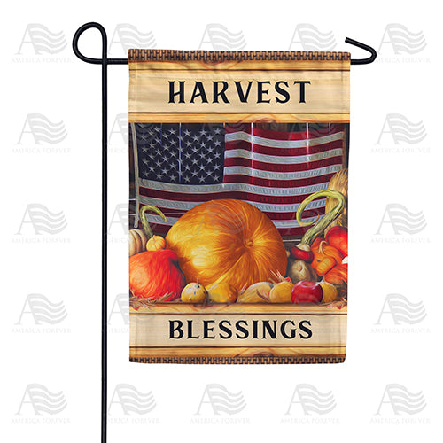 America Forever American Harvest Garden Flag