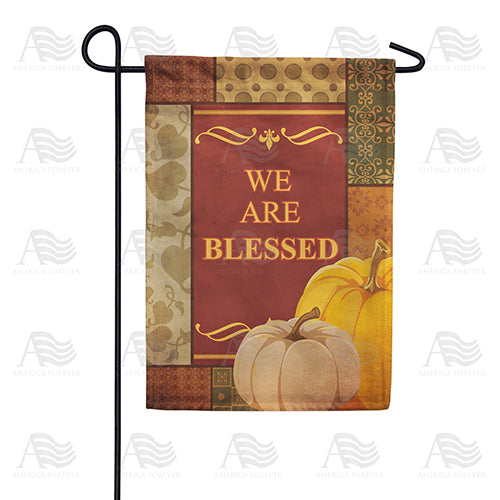 America Forever We Are Blessed Garden Flag
