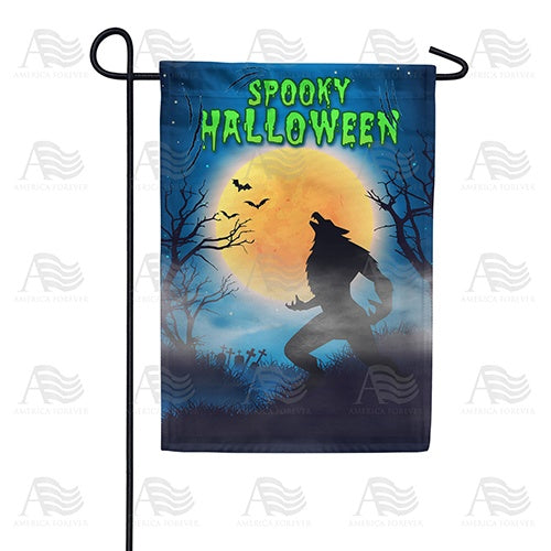 America Forever Happy "Howl"oween! Garden Flag
