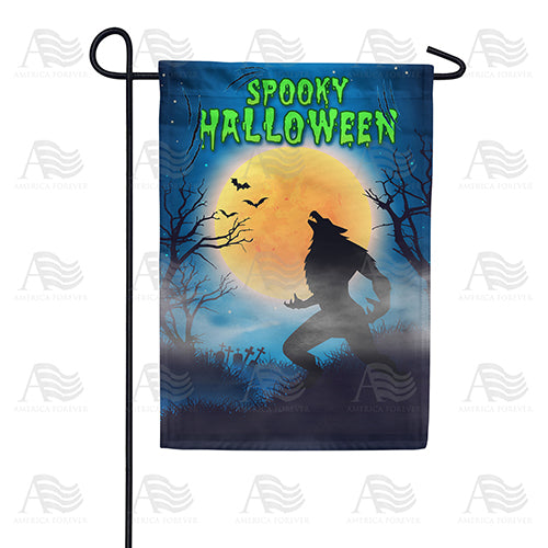 America Forever Happy "Howl"oween! Garden Flag