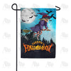 America Forever If The Broom Fits, Fly It! Garden Flag