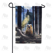 America Forever Haunted House Garden Flag