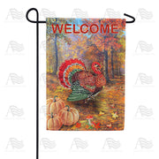 America Forever Turkey Strut Garden Flag