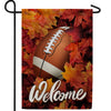 America Forever Fall Football Season Garden Flag
