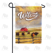 America Forever Welcome To Rural America Garden Flag