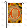 America Forever Autumn Sunflowers Monogram Garden Flag