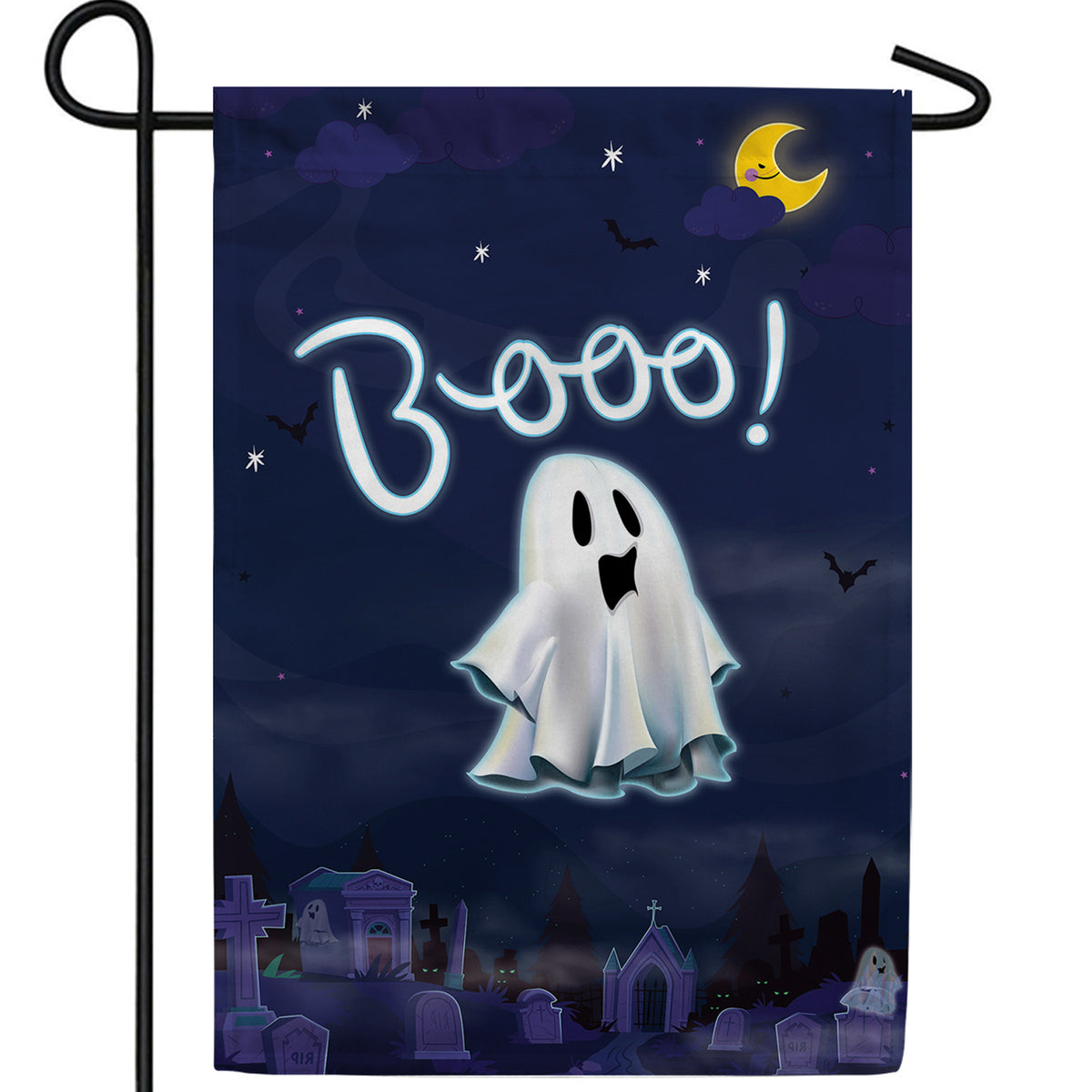 America Forever Ghostly Cemetery Garden Flag