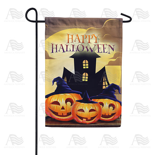 America Forever Goofy Pumpkins Garden Flag