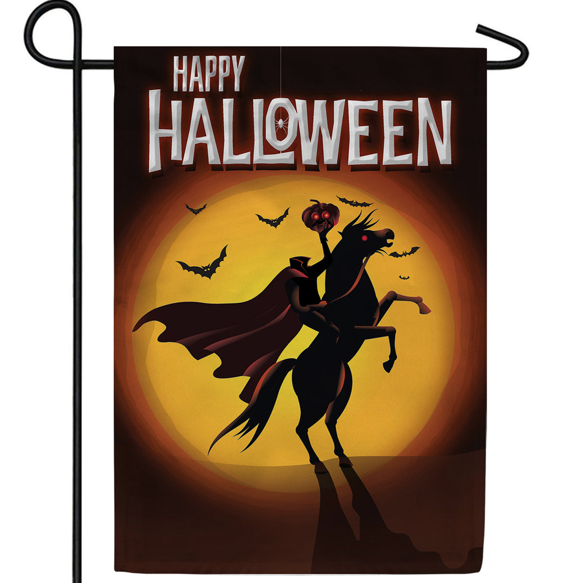 America Forever Headless Horseman Garden Flag