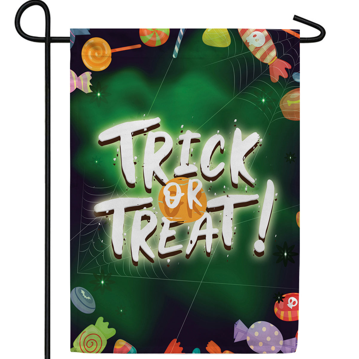 America Forever Trick Or Treat Candy Garden Flag