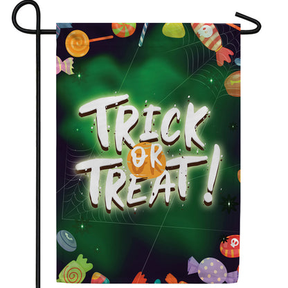 America Forever Trick Or Treat Candy Garden Flag