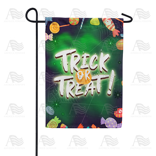 America Forever Trick Or Treat Candy Garden Flag