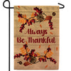 America Forever Always Be Berry Thankful Garden Flag