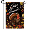 America Forever Tom Turkey Says Give Thanks! Garden Flag