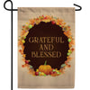 America Forever Grateful And Blessed Garden Flag