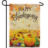 America Forever Sunny Thanksgiving Greeting Garden Flag