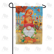 America Forever Autumn Breeze Gnome Garden Flag