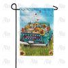 America Forever Truck Bed Of Fall Harvest Garden Flag