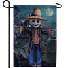 America Forever Spooky Scarecrow Garden Flag