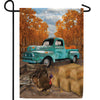 America Forever Old Pick Up Truck Garden Flag