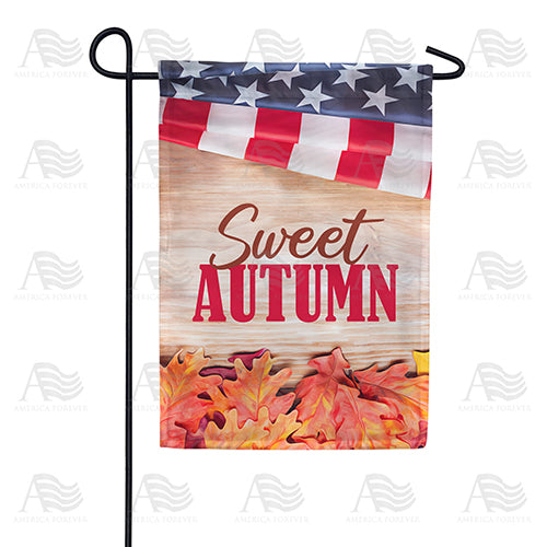 America Forever Sweet Autumn Garden Flag