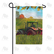 America Forever Farming Until Sunset Garden Flag