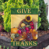 America Forever Cornucopia Runneth Over Garden Flag