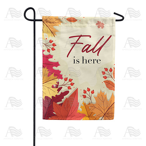 America Forever Fall Has Arrived Garden Flag