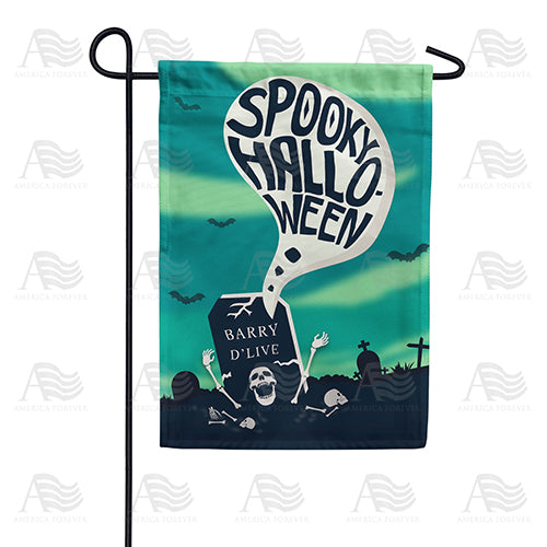 America Forever Spooky Halloween Night Garden Flag