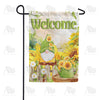 America Forever Autumn Gnome Garden Flag
