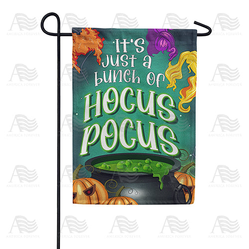 America Forever Just a Bunch of Hocus Pocus Garden Flag