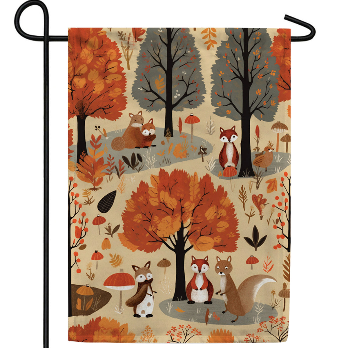 America Forever Forest Friends Garden Flag