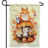 America Forever Cute Fall Critters Garden Flag