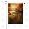 America Forever Autumn Sunset Garden Flag