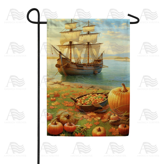 America Forever Mayflower Garden Flag