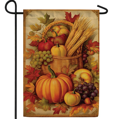 America Forever Picture Perfect Harvest Garden Flag
