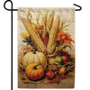America Forever Fall Gourds And Corn Garden Flag