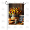 America Forever Harvest Sunflower Ensemble Garden Flag