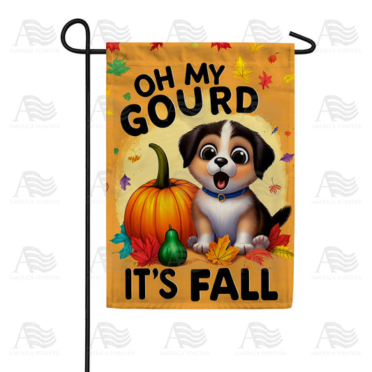 America Forever Oh My Gourd House Flag