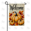 America Forever Welcome Pumpkin Garden Flag