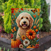 America Forever Adorable Dog Fall Garden Flag
