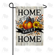 America Forever Home Sweet Home Pumpkin House Flag