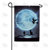 America Forever Witch and Cats Halloween Garden Flag