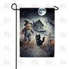 America Forever Haunted House Halloween Garden Flag